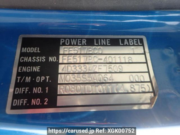 Used 1995 MT mitsubishi canter FE517BC Image[14]