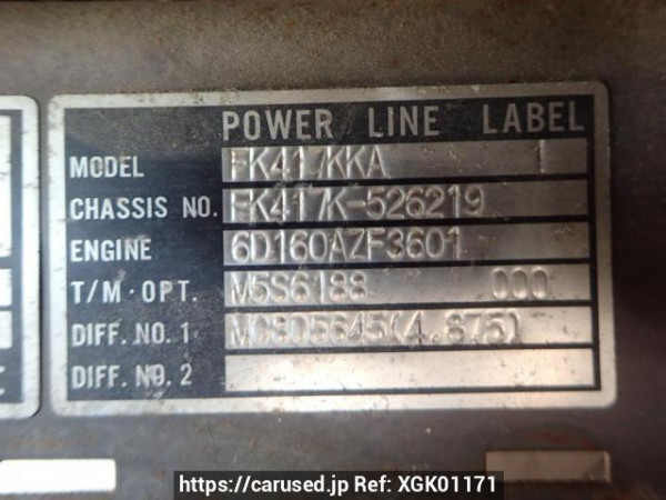 Used 1989 MT mitsubishi-fuso fighter FK417K Image[8]