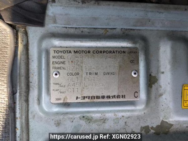 Used 1998 AT toyota hiace-van RZH112V Image[10]