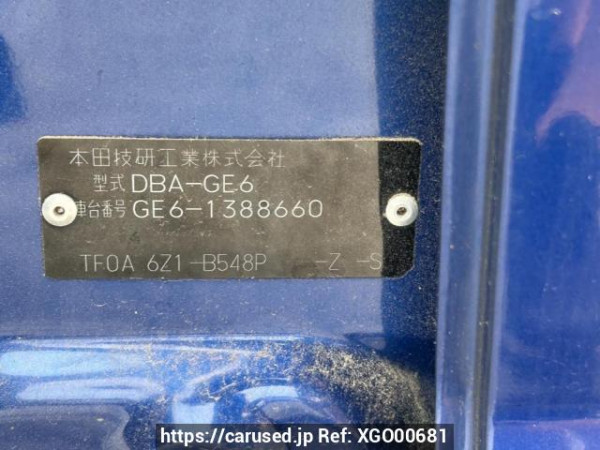 Used 2010 AT honda fit GE6 Image[10]