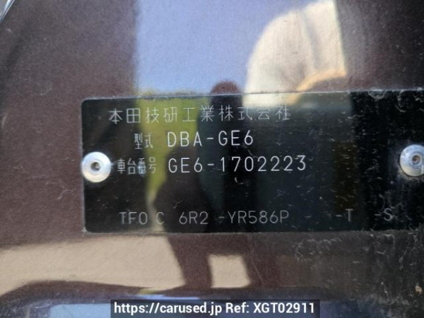 Used 2012 AT honda fit GE6 Image[10]