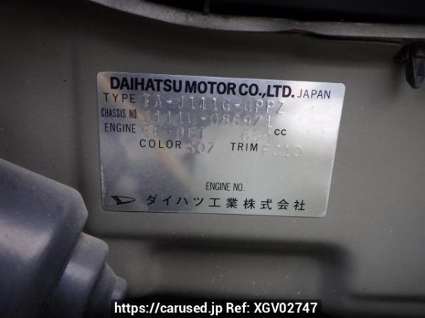 Used 2005 AT daihatsu terios-kid J111G Image[14]