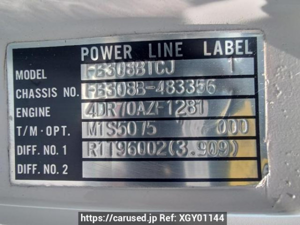 Used 1993 MT mitsubishi canter-guts FB308B Image[10]