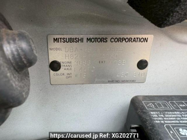 Used 2010 AT mitsubishi ek-wagon H82W Image[10]