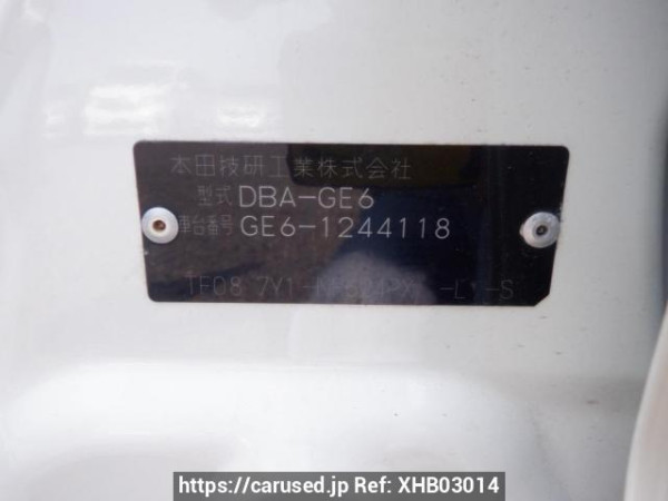 Used 2009 AT honda fit GE6 Image[11]
