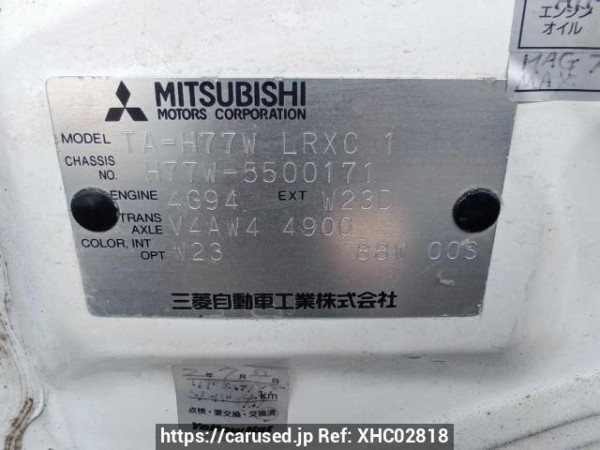 Used 2005 AT mitsubishi pajero-io H77W Image[10]