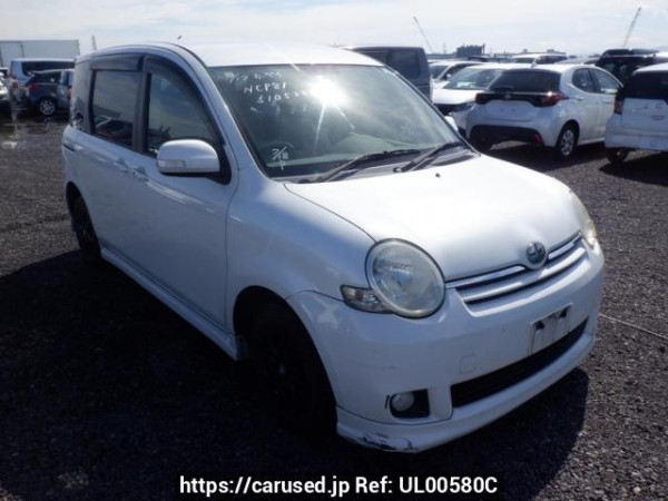 Used 2009 AT toyota sienta NCP81G Image[0]