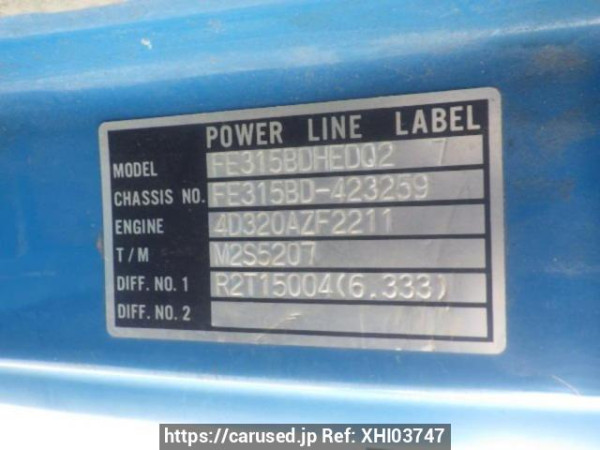 Used 1988 MT mitsubishi canter FE315BD Image[22]