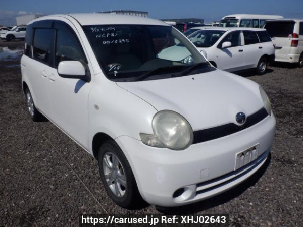 Used 2003 AT toyota sienta NCP81G Image[0]
