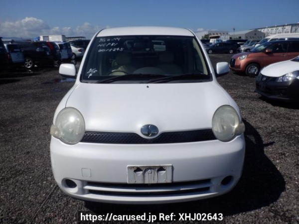 Used 2003 AT toyota sienta NCP81G Image[1]