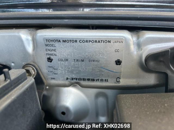 Used 2002 AT toyota hilux-surf RZN215W Image[10]