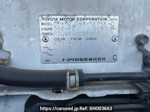 Used 2000 AT toyota land-cruiser-prado RZJ95W Image[10]