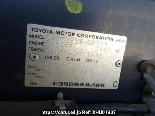 Used 1998 AT toyota land-cruiser-prado RZJ95W Image[8]