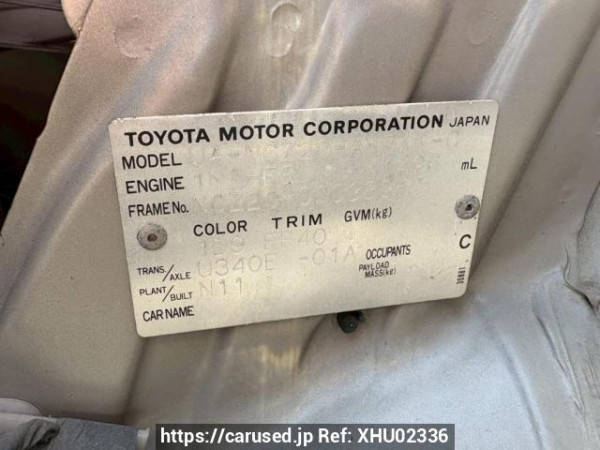 Used 2003 AT toyota raum NCZ20 Image[10]