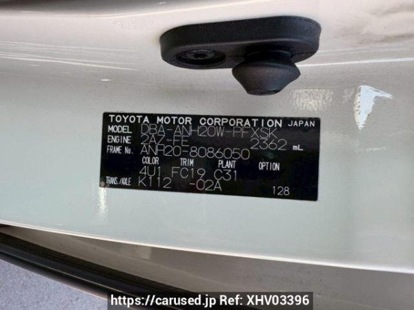 Used 2009 AT toyota alphard ANH20W Image[11]
