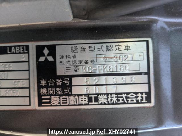 Used 1996 MT mitsubishi-fuso fighter FK618G Image[9]