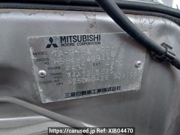 Used 2003 AT mitsubishi pajero-mini H58A Image[9]