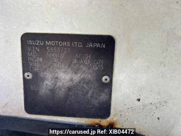 Used 1987 MT isuzu elf-truck NHR55E Image[6]