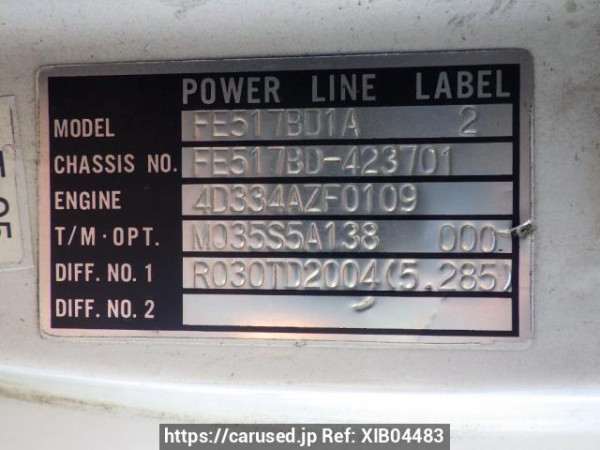Used 1996 MT mitsubishi canter FE517BD Image[19]