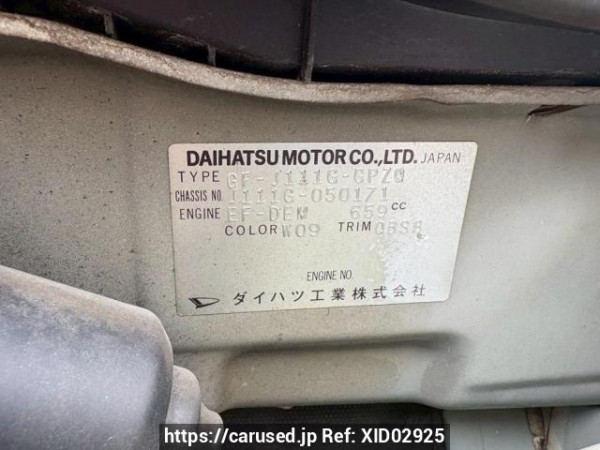 Used 2001 AT daihatsu terios-kid J111G Image[10]