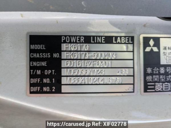 Used 1993 MT mitsubishi-fuso fighter FK617G Image[8]