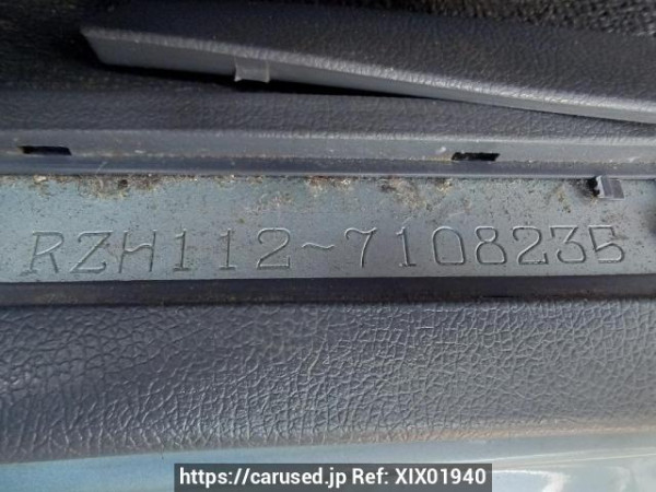 Used 2002 AT toyota hiace-van RZH112V Image[12]