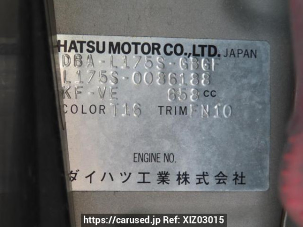 Used 2008 AT daihatsu move L175S Image[10]