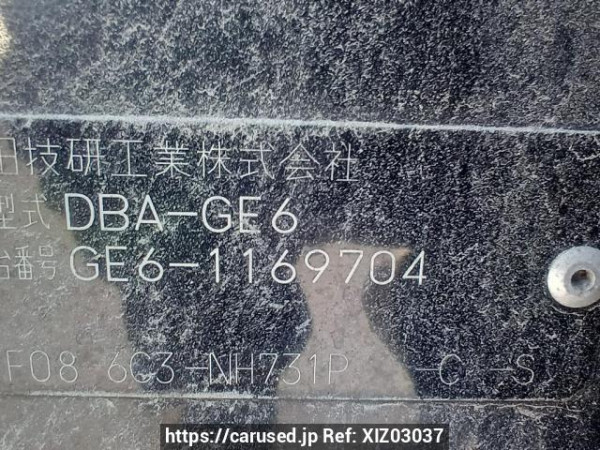 Used 2009 AT honda fit GE6 Image[8]