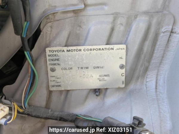 Used 2003 AT toyota sienta NCP81G Image[10]