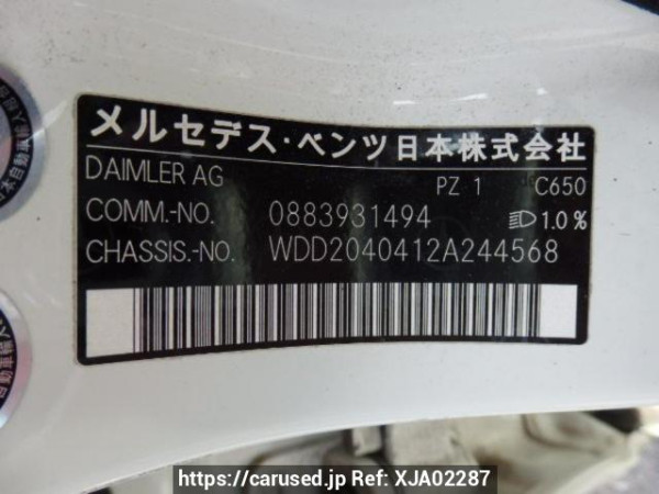 Used 2009 AT mercedes-benz c-class 204041 Image[8]