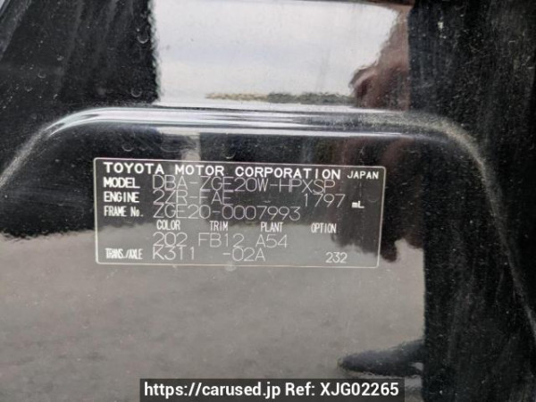 Used 2009 AT toyota wish ZGE20W Image[10]