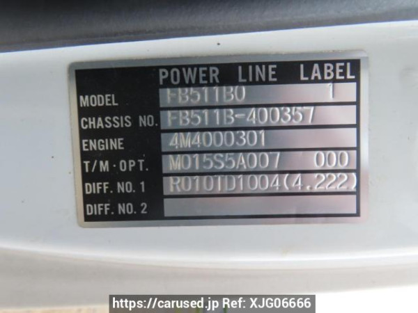 Used 1994 MT mitsubishi canter-guts FB511B Image[13]
