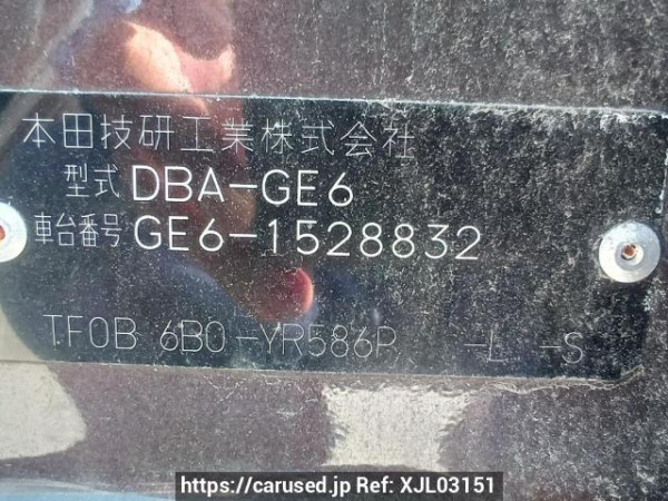 Used 2011 AT honda fit GE6 Image[10]