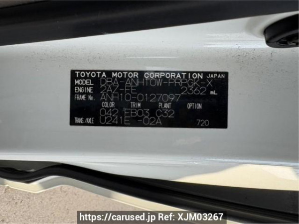 Used 2005 AT toyota alphard ANH10W Image[10]
