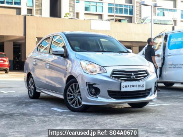 Used 2015 AT mitsubishi mirage-sedan null Image[1]