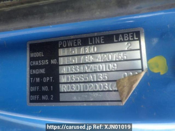 Used 1996 MT mitsubishi canter FE517BC Image[22]