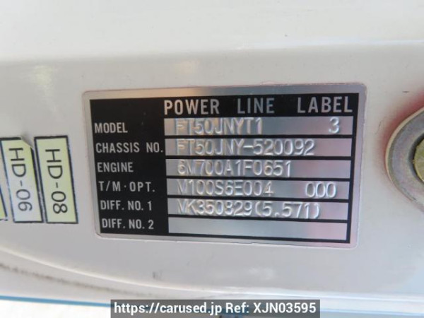 Used 2000 MT mitsubishi-fuso super-great FT50JNY Image[9]