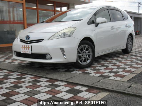 Used 2013 AT toyota prius-alpha ZVW40W Image[0]