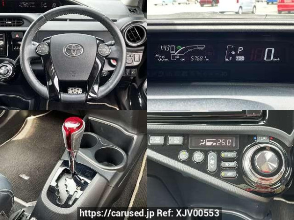 Used 2016 CVT toyota aqua DAA-NHP10 Image[4]