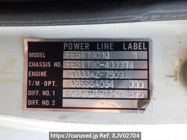 Used 1995 MT mitsubishi canter FE517BC Image[16]