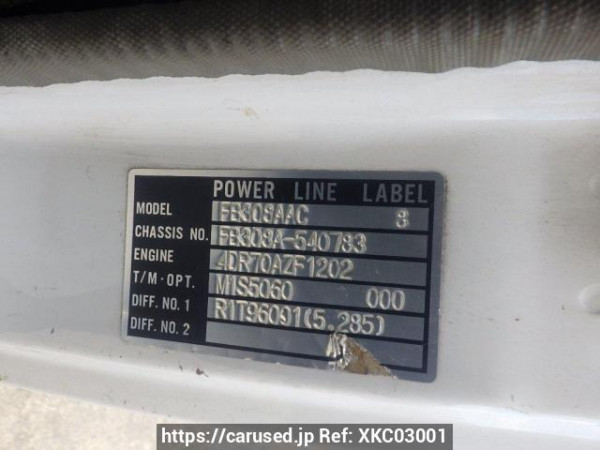 Used 1990 MT mitsubishi-fuso canter-guts FB308A Image[10]