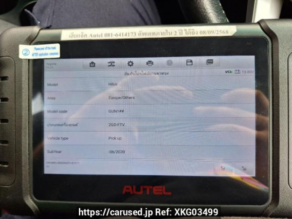 Used 2018 AT toyota hilux-revo GUN135R-DTTSHT Image[53]