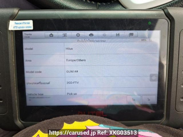 Used 2018 AT toyota hilux-revo GUN135R-DTTSHT Image[62]