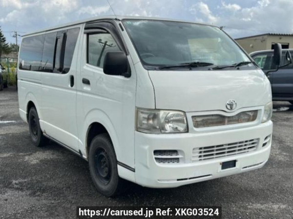 Used 2007 MT toyota hiace-van KDH205V Image[0]