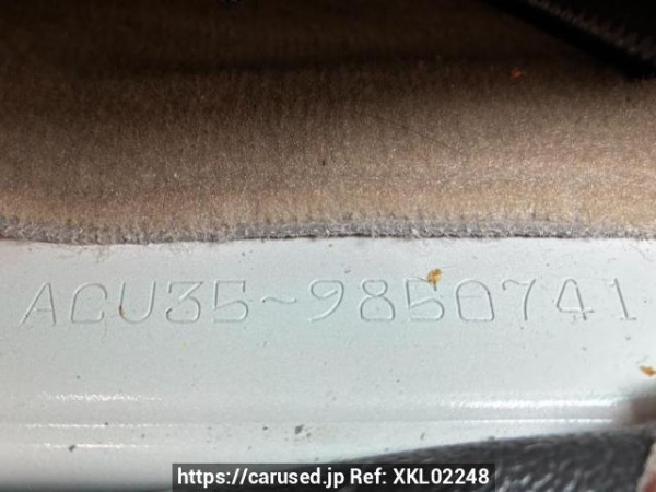 Used 2008 AT toyota harrier ACU35W Image[11]