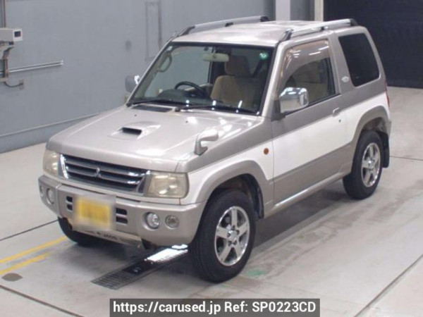 Used 2003 AT mitsubishi pajero-mini H58A Image[0]