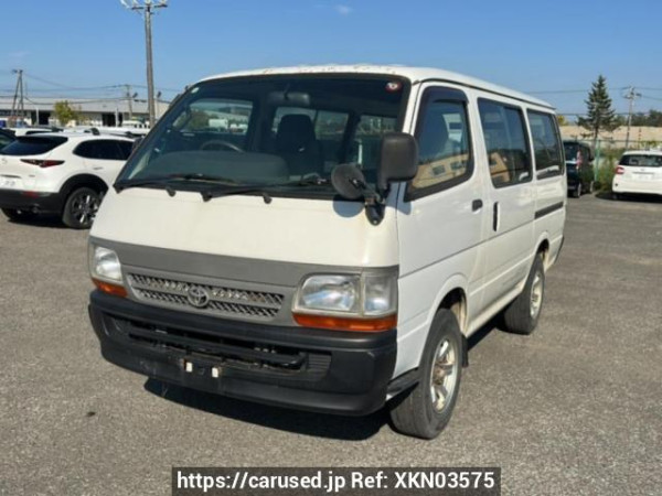 Used 2002 MT toyota hiace-van LH168V Image[0]