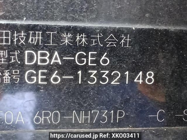 Used 2010 AT honda fit GE6 Image[10]