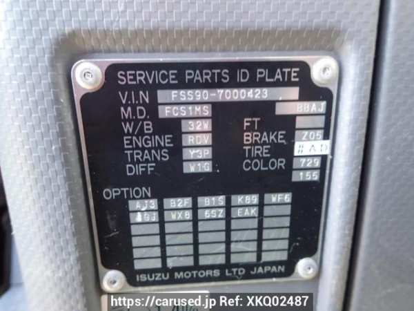 Used 2011 MT isuzu forward FSS90S1 Image[7]
