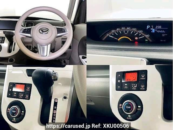 Used 2017 CVT daihatsu tanto DBA-LA600S Image[4]